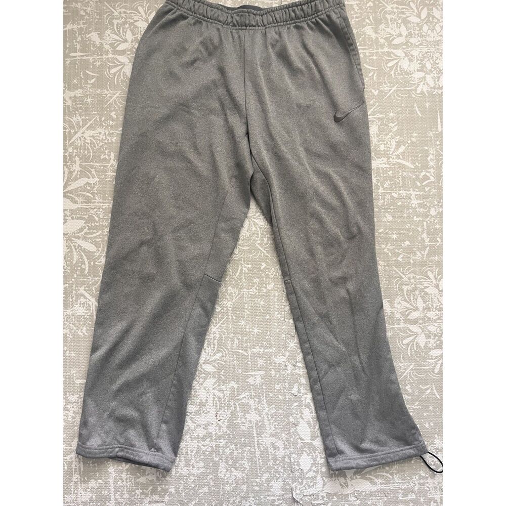 Nike Mens Sweatpants Size Large In Grey
